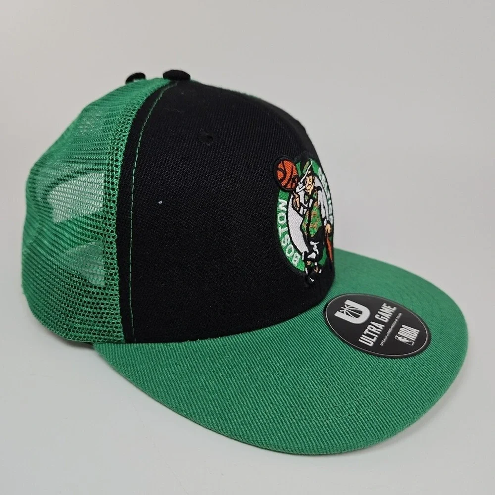 NBA Ultra Game Boston‎ Celtics Men's Mesh Trucker Hat One Size Fits Most